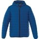 aerial view a new royal (561) mens norquay insulated puffer jacket with hood, image 1 of 2