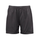 aerial view a graphite badger - womens pro mesh 5 shorts with solid liner, image 1 of 3