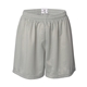 aerial view a silver badger - womens pro mesh 5 shorts with solid liner, image 1 of 3