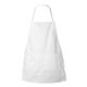aerial view a white liberty bags - two - pocket butcher apron - colors, image 1 of 3