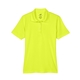 aerial view a bright yellow ultraclub - womens cool dry mesh piqupolo, image 1 of 6