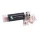 a clear medium 5 candy tube with starlight mints