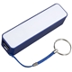 aerial view a blue in charge pb200 ul listed 2200 mah portable lithium ion power bank charger, image 1 of 5