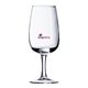 aerial view a clear 10.5 oz vitocle wine glass, image 1 of 2