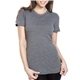 aerial view a premium heather next level apparel ladies triblend crew - colors, image 1 of 5