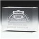 aerial view a acrylic 1 1/4 thick freestanding acrylic awards, image 1 of 3