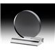 aerial view a acrylic clear circle award - 6 dia, image 1 of 2
