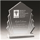 aerial view a acrylic cascade legend award - 7 1/4, image 1 of 2