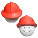 a red/white fireman mad cap - stress reliever