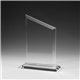 aerial view a acrylic slim line acrylic billboard award, image 1 of 3