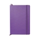 aerial view a purple pms269 promotional custom neoskin(r) hard cover journal notebook, image 1 of 2