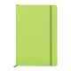aerial view a green pms367 promotional custom neoskin(r) hard cover journal notebook, image 1 of 2