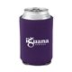 a purple colorful collapsible can cooler