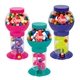 9.75 Assorted Color Spiral Gumball Machine