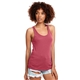 aerial view a hot pink next level apparel ladies ideal racerback tank, image 1 of 5