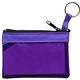 aerial view a purple 8 pieces rainbow first aid pouch, image 1 of 2