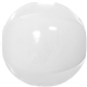 a white 16 solid color beach ball