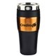 a copper redding - 16 oz mettalic two tone tumbler