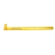 a yellow holographic event bands