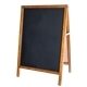 A - Frame Chalk Menu Board With Steel Hinges
