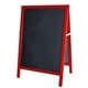 A - Frame Chalk Menu Board With Steel Hinges