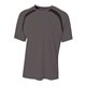 A4 Boys Spartan Short Sleeve Color Block Crew Neck T - Shirt