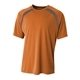 A4 Boys Spartan Short Sleeve Color Block Crew Neck T - Shirt