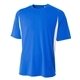 A4 Mens Cooling Performance Color Blocked T - Shirt
