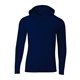 A4 Mens Cooling Performance Long - Sleeve Hooded T - shirt