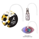 acrylic bag tag - custom shapes 5