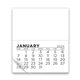 Add - A - Pad 12 Month Magnetic Calendar