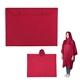 Adult Poncho with Snap Pouch