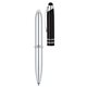 All - In - One Ballpoint Pen, Stylus Led Light In Black, Blue, Or Red