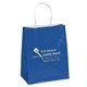 Amanda Gloss Paper Foil Hot Stamp Shopper Bag - 7.75 x 9.75