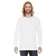 American Apparel Unisex Fine Jersey Long - Sleeve T - Shirt - WHITE