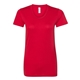 American Apparel - Womens Poly - Cotton Short Sleeve T - Shirt