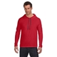 Anvil Adult Lightweight Long - Sleeve Hooded T - Shirt