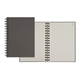 ApPeel WireO Ortisei Medio Apple Lined Pg Journal