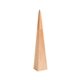 Areaware Natural WoodenTriangle Ballpoint Pen Stands Alone with Friction - Fit Tip