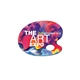 Artist Pallete Hand Fan Without A Stick - Paper Products
