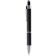 Aruba - Retractable Pen W / Silver Trim Black Ink