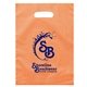 Frosted Plastic Flexo Ink Multi Color Die Cut Aster Handle Bag 9.5 X 14