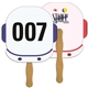 Astronaut Auction Hand Fan Full Color - Paper Products