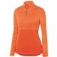 Augusta Sportswear Ladies Shadow Tonal Heather Quarter - Zip Pullover