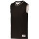 augusta sportswear youth reversible two - color sleeveless jersey