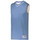 augusta sportswear youth reversible two - color sleeveless jersey