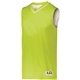 augusta sportswear youth reversible two - color sleeveless jersey