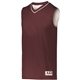 augusta sportswear youth reversible two - color sleeveless jersey