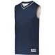 augusta sportswear youth reversible two - color sleeveless jersey