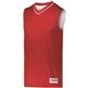 augusta sportswear youth reversible two - color sleeveless jersey